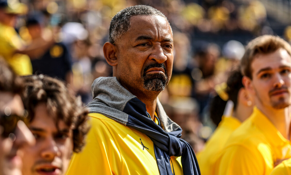 Juwan Howard reacts to Hunter Dickinson entering NCAA transfer portal