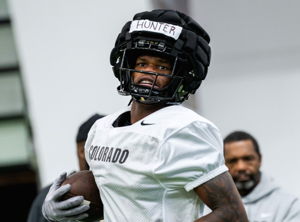 Travis Hunter opens up about focusing on receiver this spring