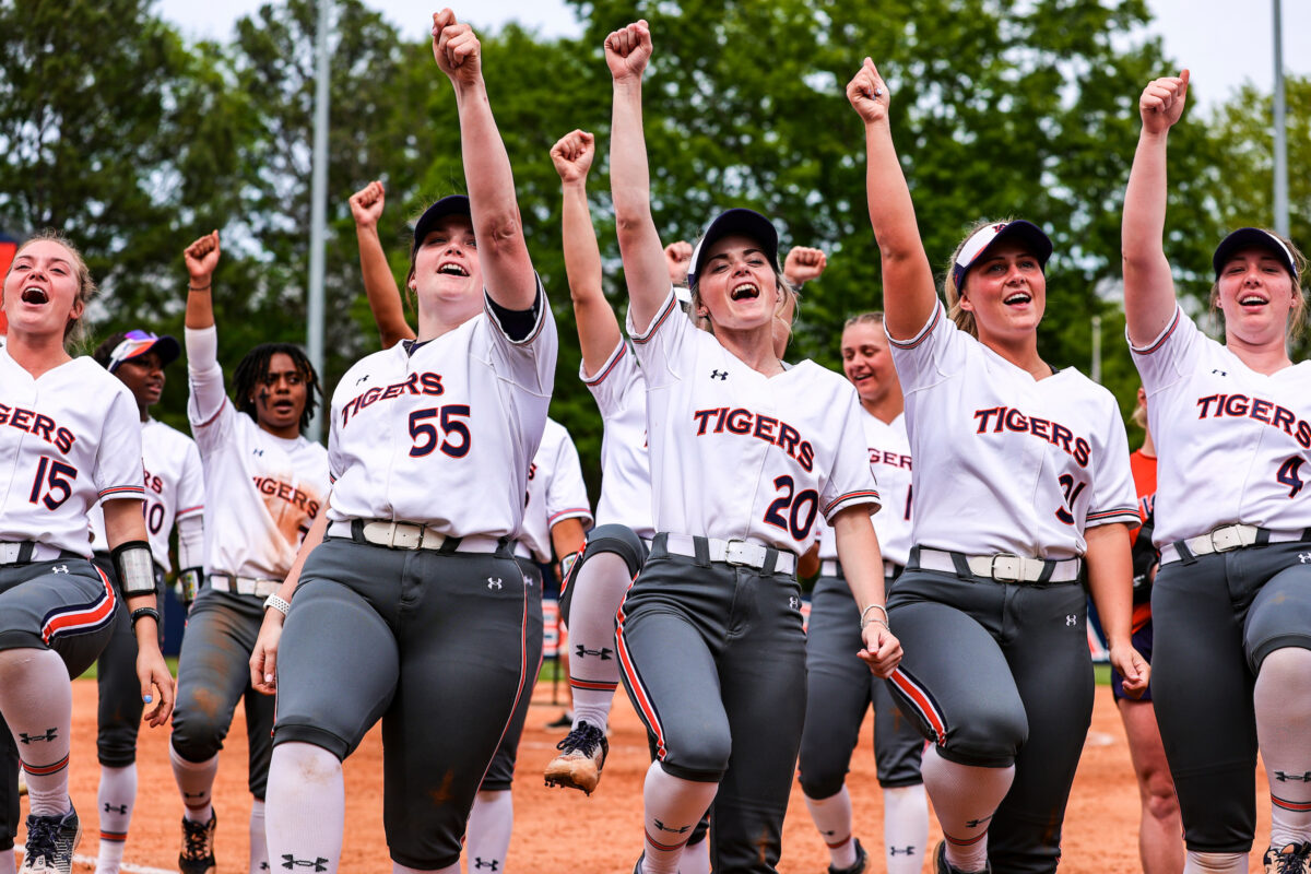 Auburn softball in the rankings: Tigers see minimal movement