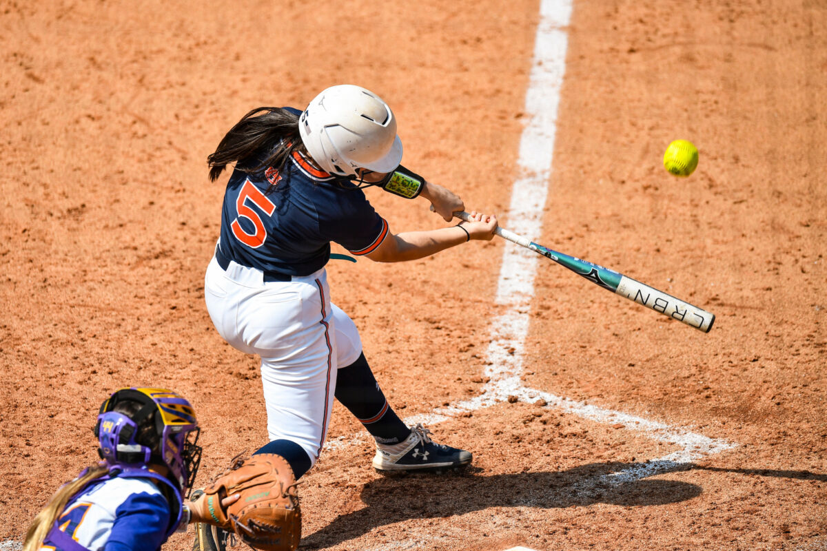 Auburn Softball drops second game of series to LSU