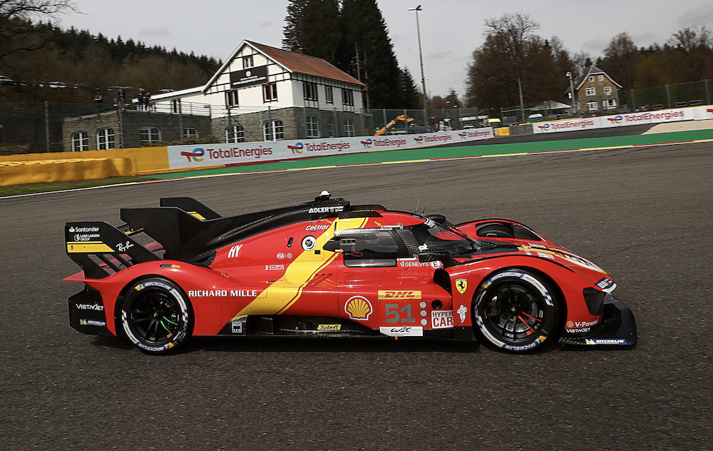 Ferrari Hypercar to the fore in second Spa 6H practice