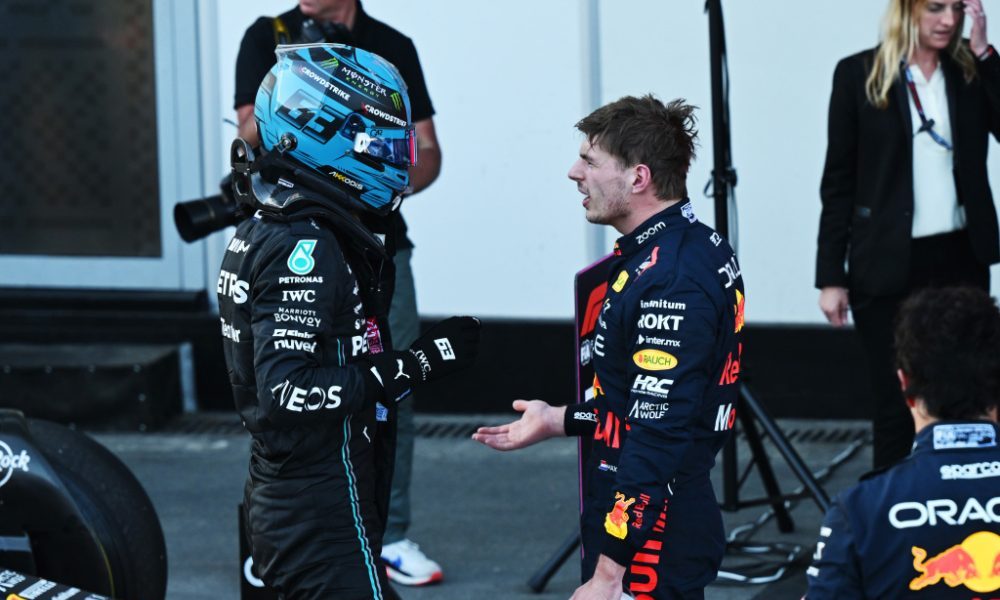 Russell and Verstappen at odds over sprint clash