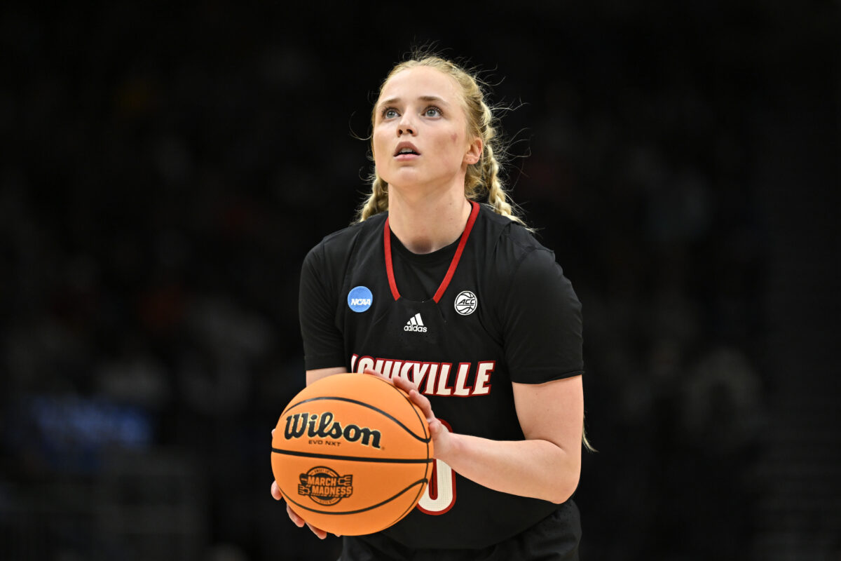 LSU women’s basketball star Angel Reese reacts to addition of Louisville transfer Hailey Van Lith