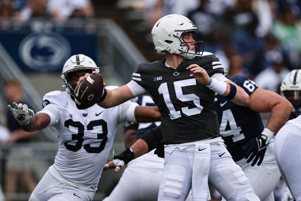 QB report card: Who shined in the Blue-White Game?