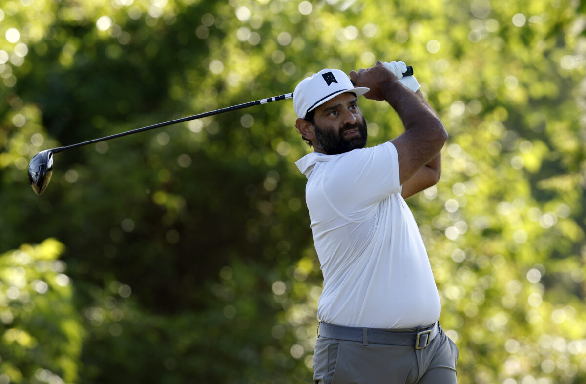 Who is Paresh Amin and what is he doing competing in the 2023 Zurich Classic?