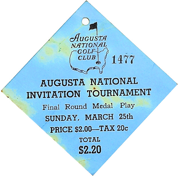 Photos: See all the Masters badges from 1934 to 2023