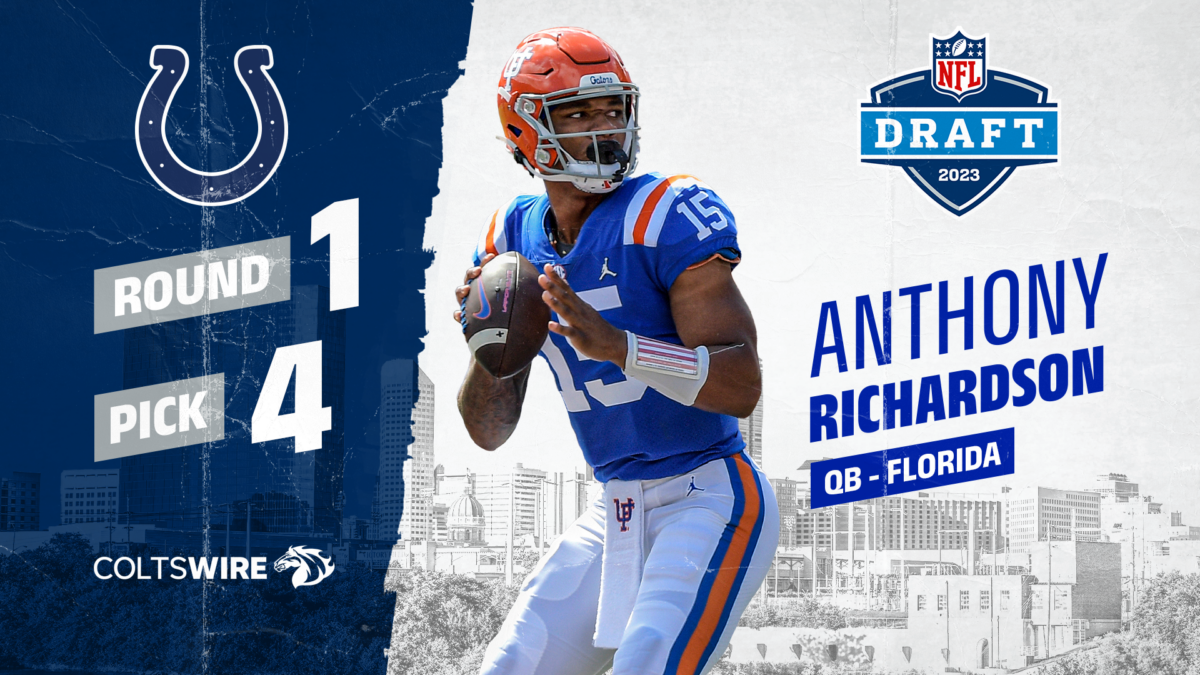 QB Anthony Richardson selected 4th overall in 2023 NFL draft