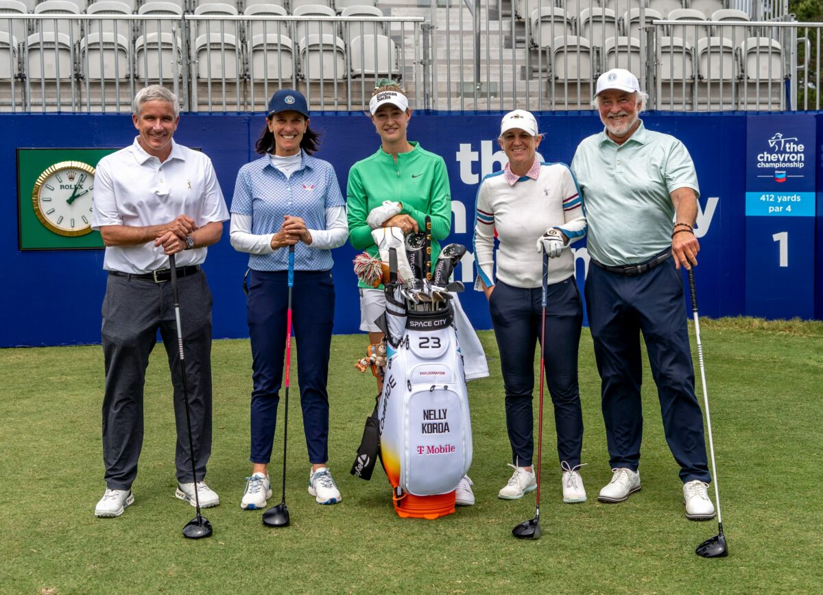 Golf’s leaders frequently convene at men’s majors, but this week they gathered on LPGA soil at the Chevron to discuss how to drive the women’s game forward
