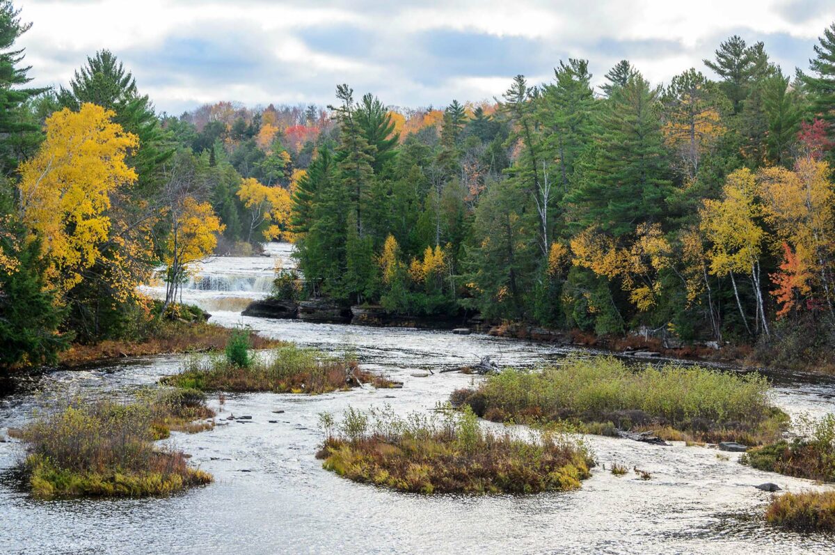 Go on a virtual hike through Michigan’s Tahquamenon Falls State Park