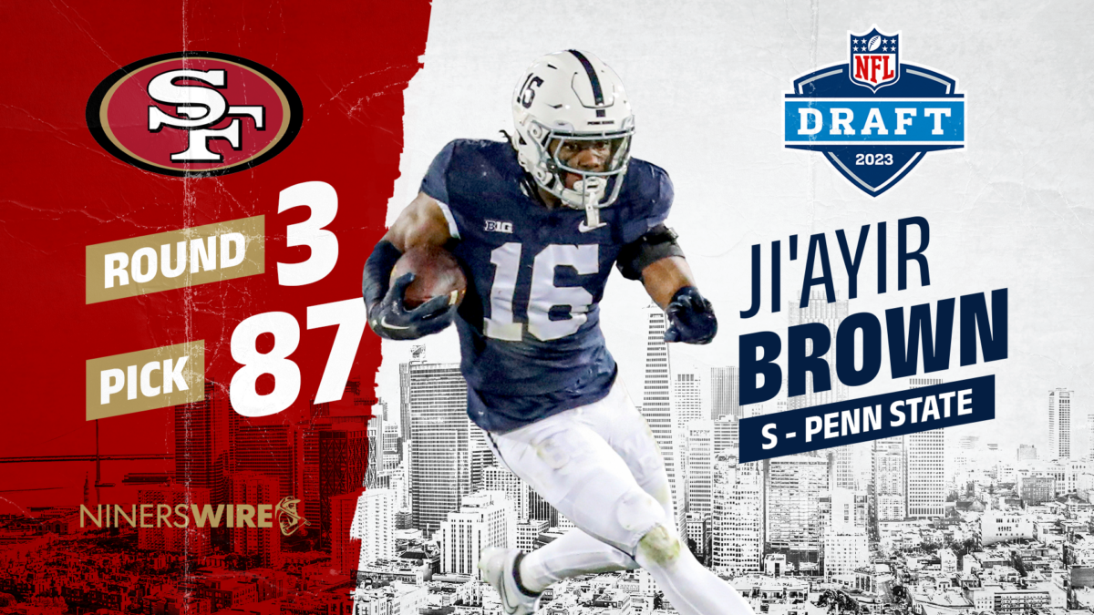 Penn State safety Ji’Ayir Brown drafted by 49ers in Round 3