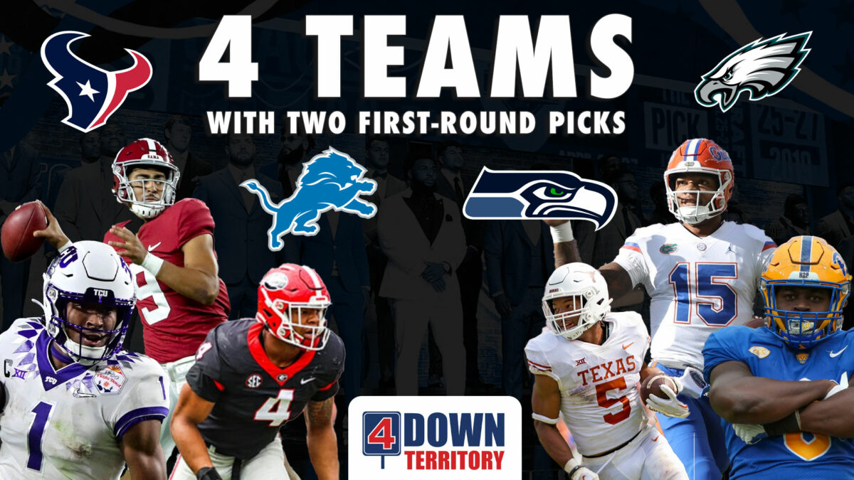 4-Down Territory: What should the four teams with two first-round picks do with them?