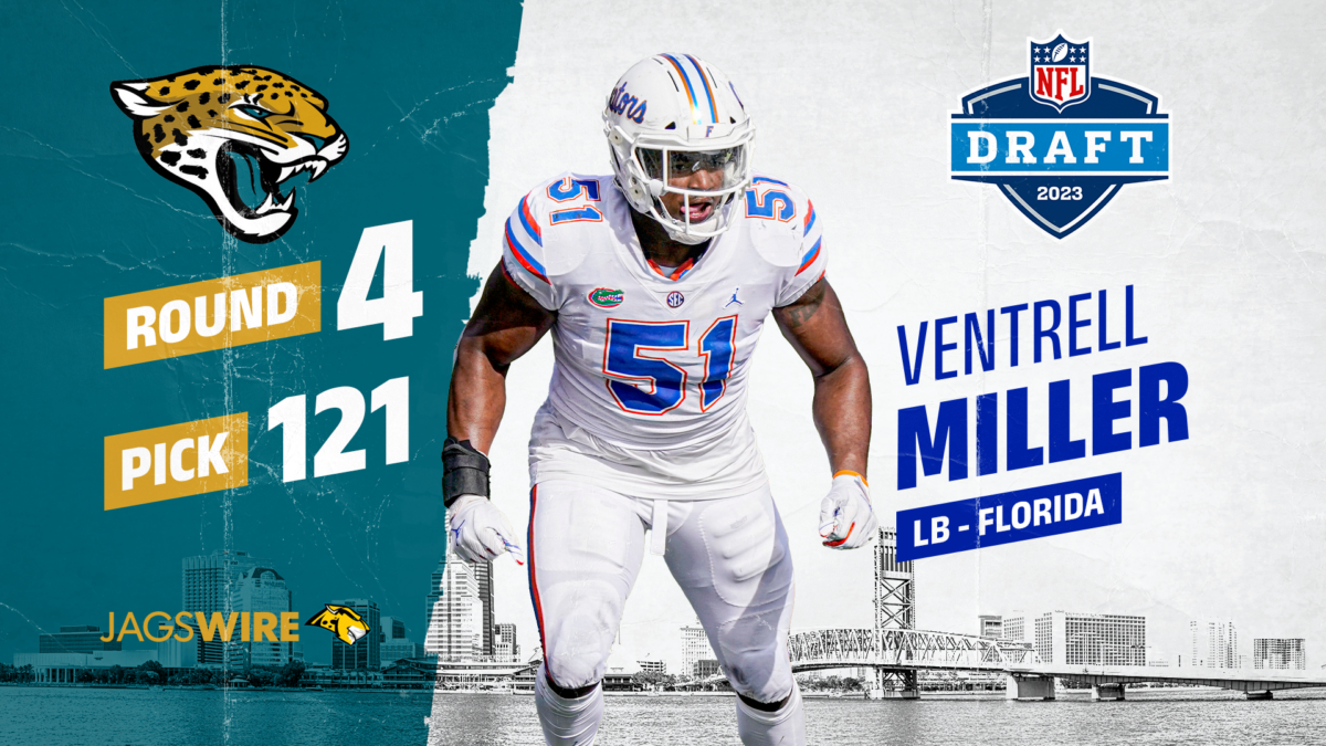 Jaguars draft Florida LB Ventrell Miller with No. 121 pick