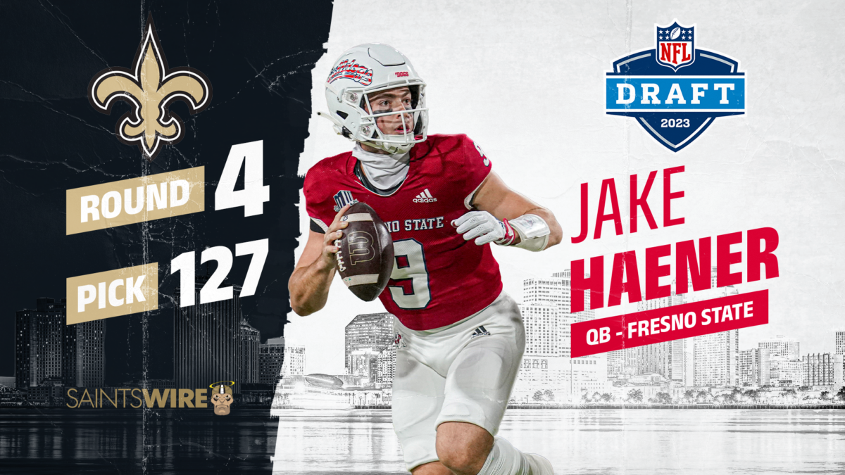 2023 NFL draft grades: Saints pick QB Jake Haener at No. 127 overall