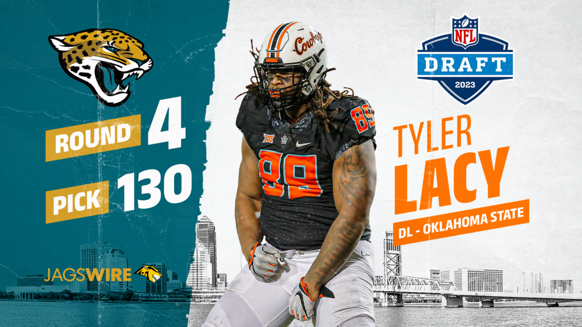 Jaguars draft Oklahoma State DL Tyler Lacy with No. 130 pick