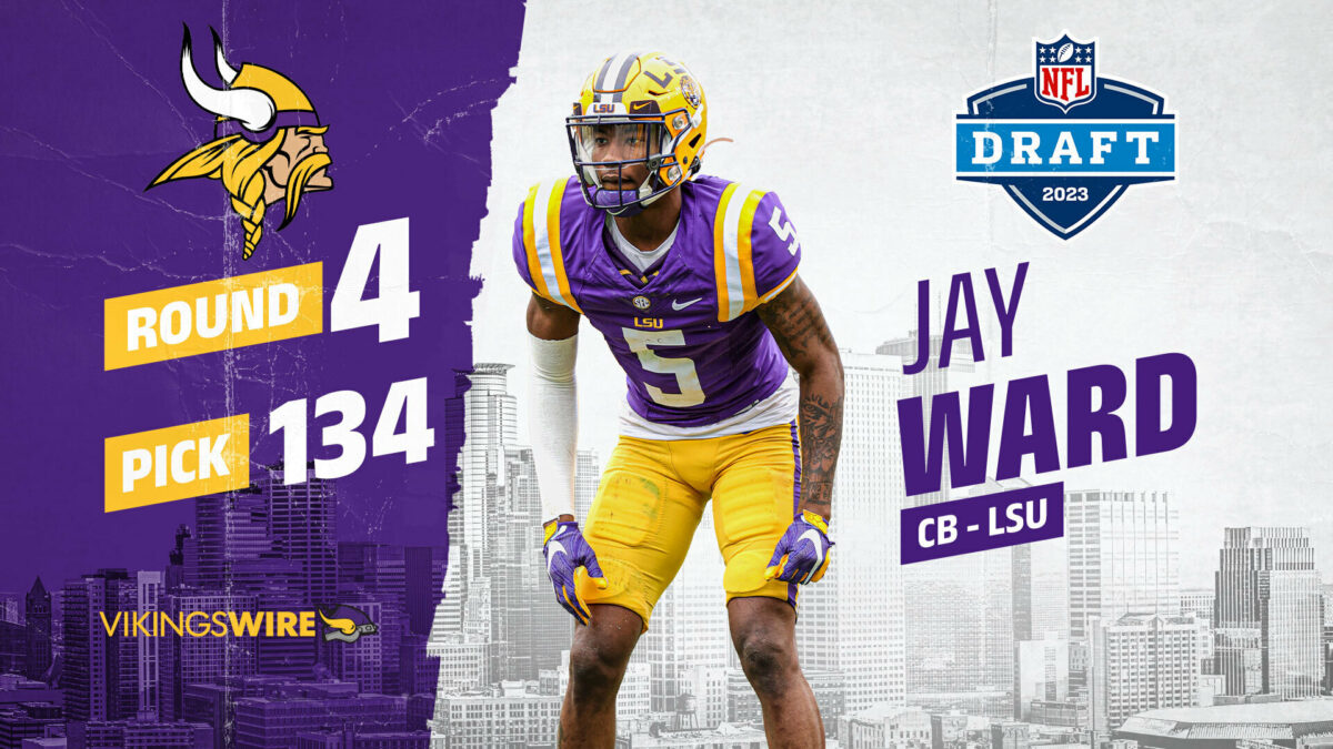 Jay Ward drafted by the Minnesota Vikings in 4th round