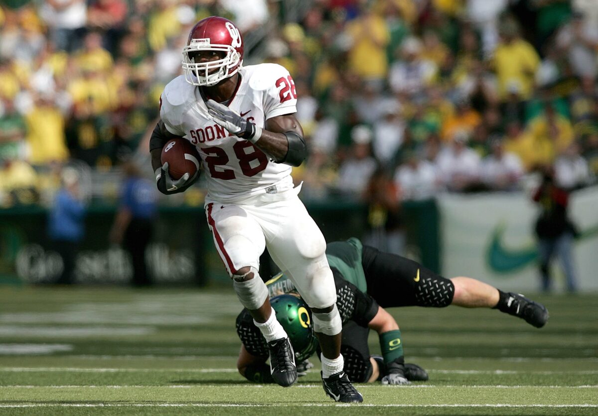 Sooners legend Adrian Peterson shares why he chose Oklahoma over Texas
