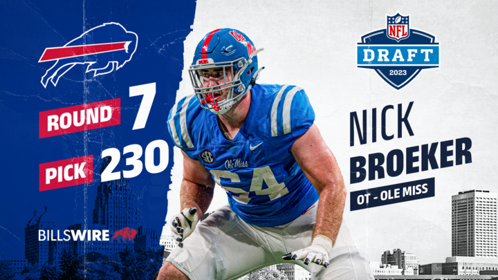 2023 NFL draft: Bills select OL Nick Broeker at pick No. 230