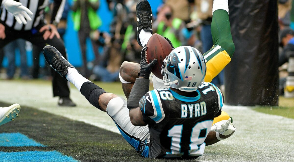 Revisiting Panthers WR Damiere Byrd’s ‘butt drag swag’ TD