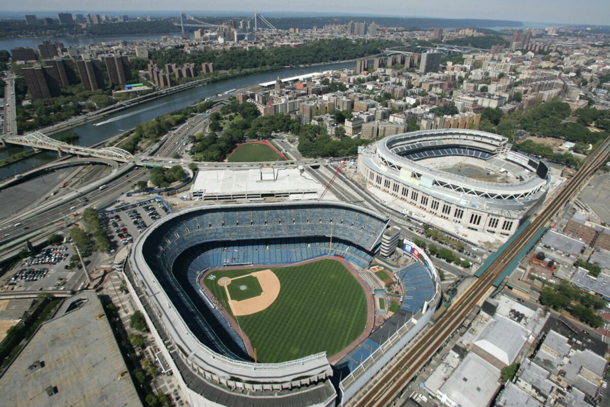 Baseball fans mocked the New York Yankees celebrating 100th anniversary of stadium that opened in 2009