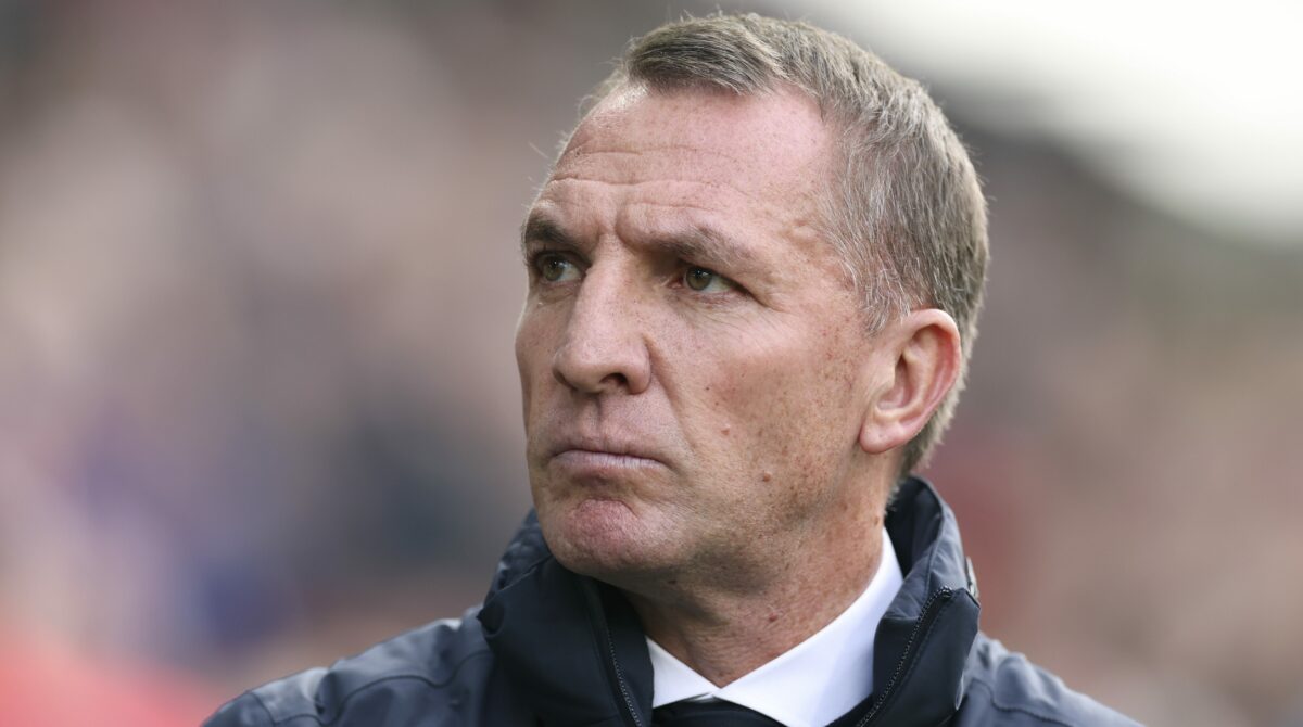 Brendan Rodgers is out as Leicester City manager
