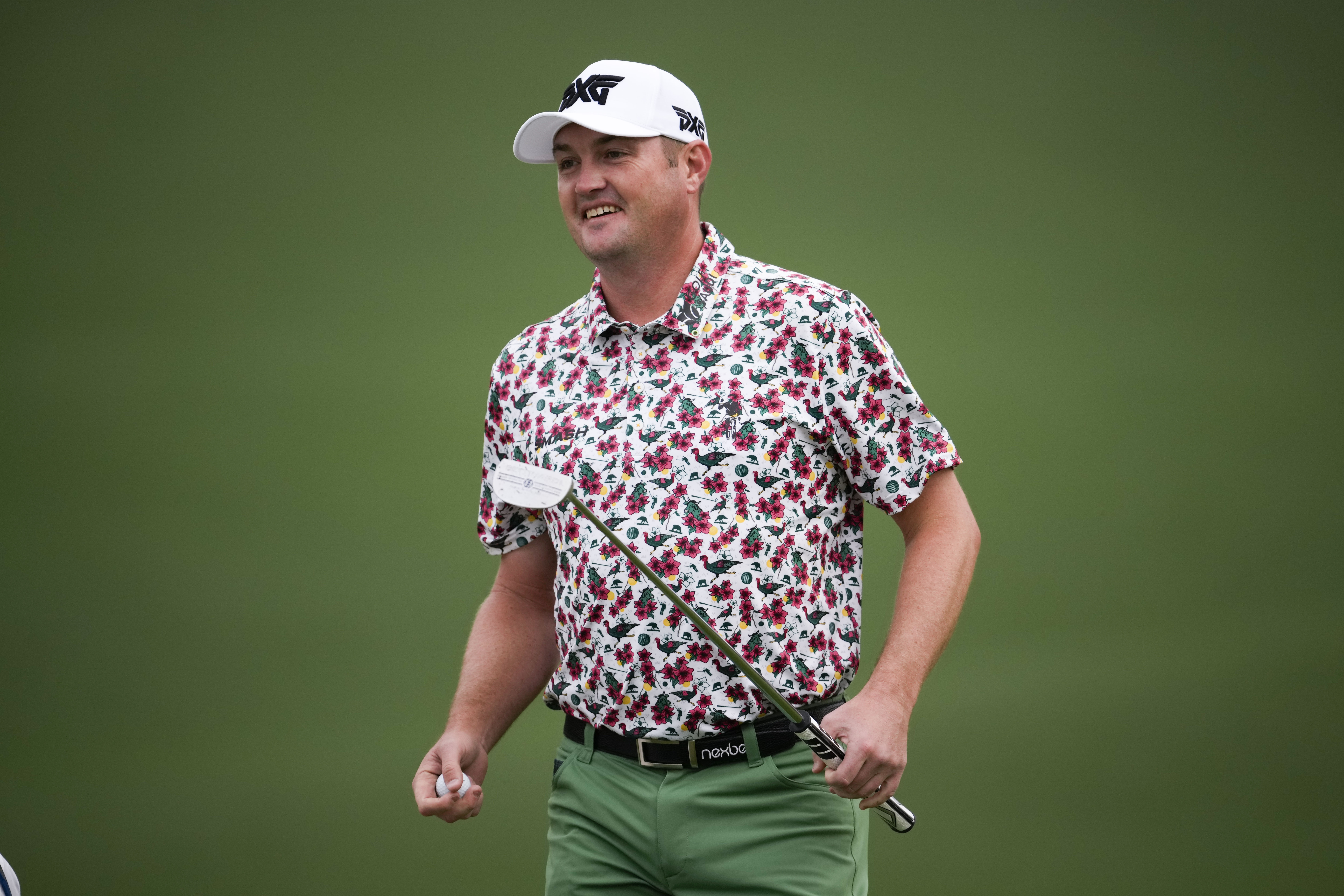 Jason Kokrak’s hideous shirt pays tribute Augusta history and gets worse the more you look at it