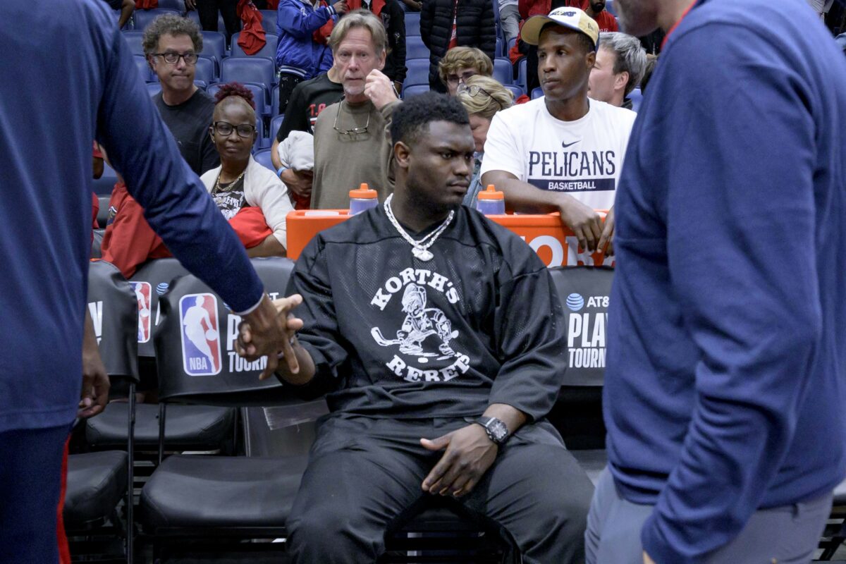 Everyone’s unfairly blaming Zion Williamson for the disastrous end to the Pelicans’ season