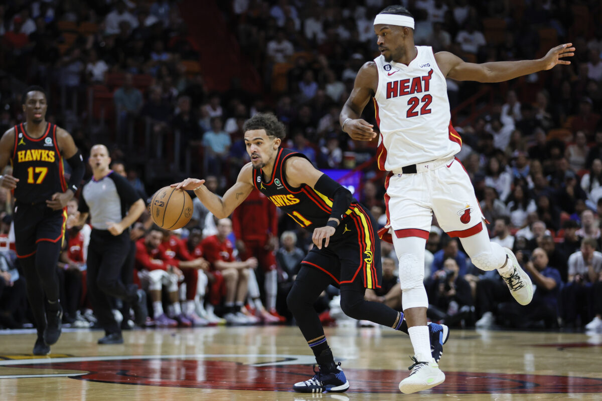 Trae Young destroyed the Heat and then rightfully called Jimmy Butler out for guaranteeing a win against the Hawks