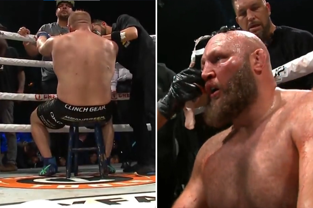 BKFC 41 video: Ben Rothwell forces UFC veteran Josh Copeland’s corner to throw in towel after third