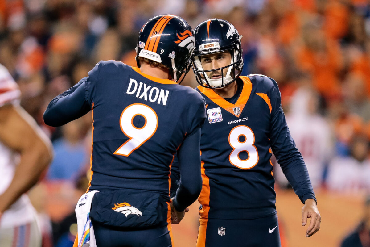 Broncos’ special teams depth chart before the NFL draft