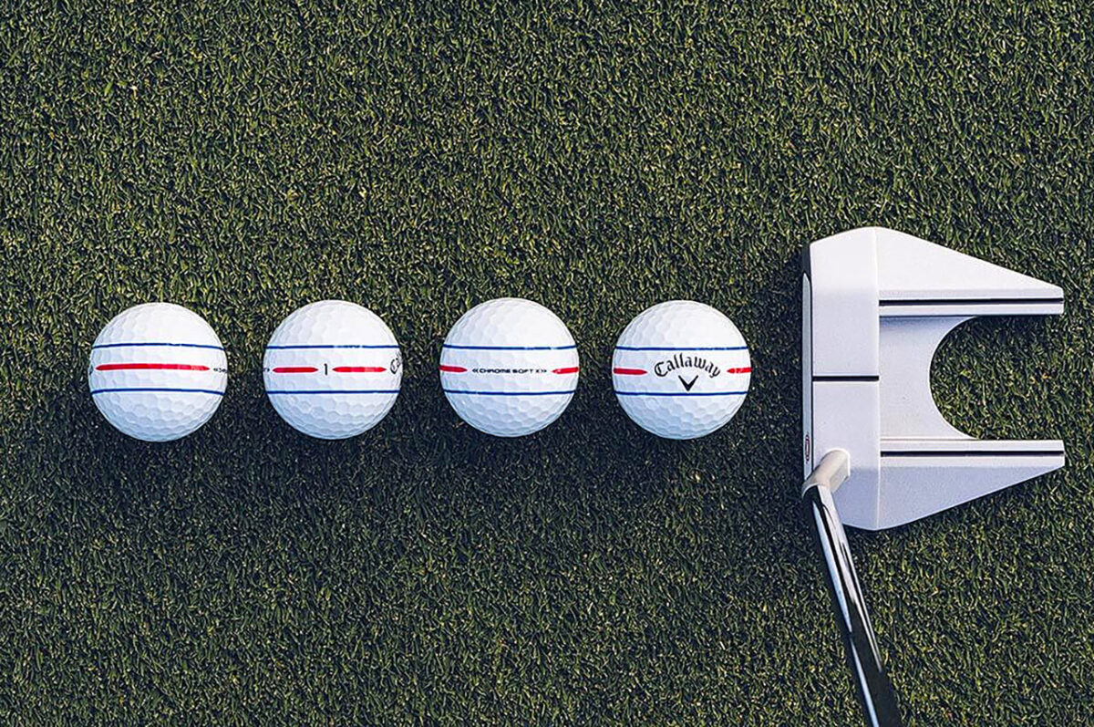 Callaway Chrome Soft 360 Triple Track golf balls