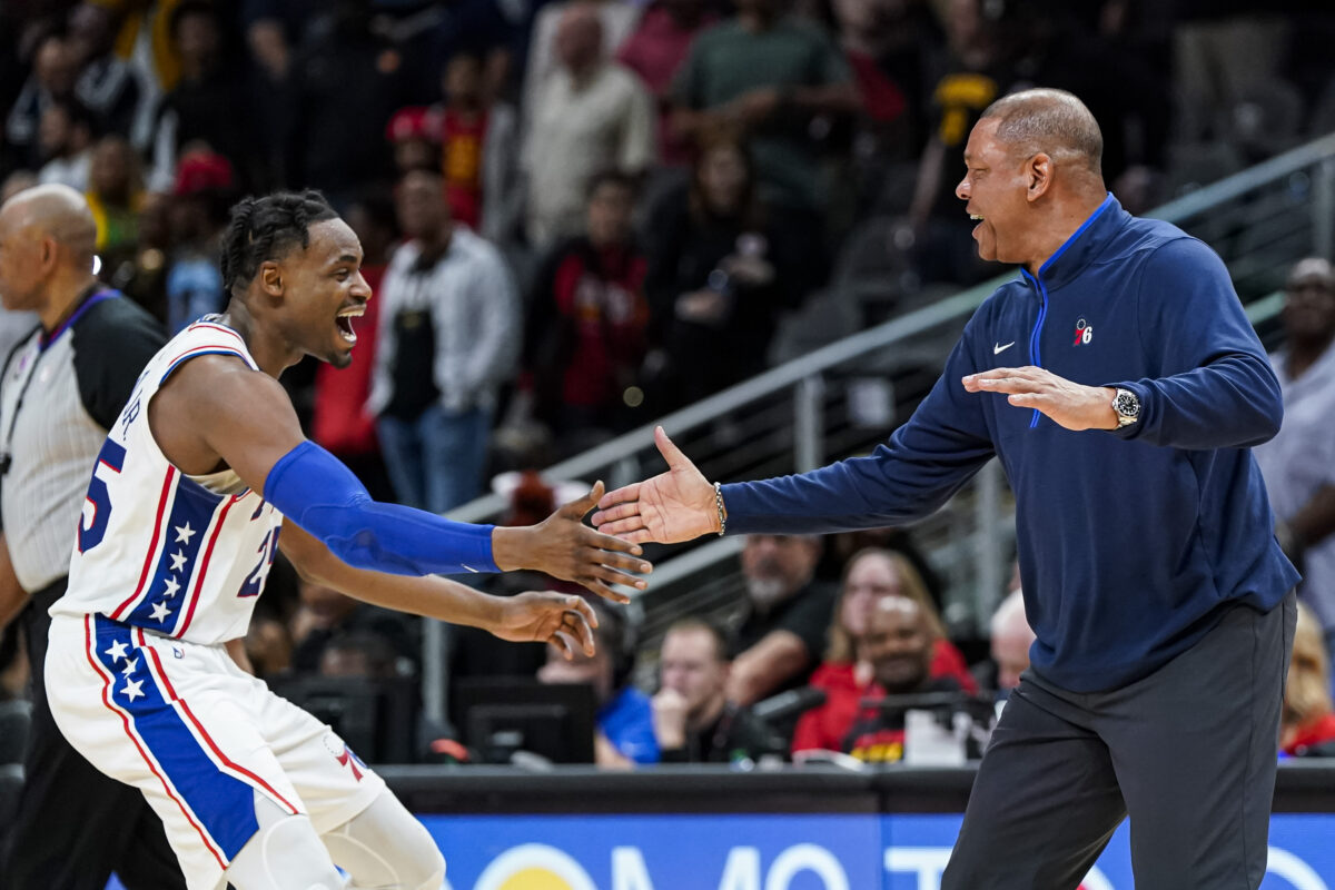 Sixers impressed with role players after shocking win over Hawks
