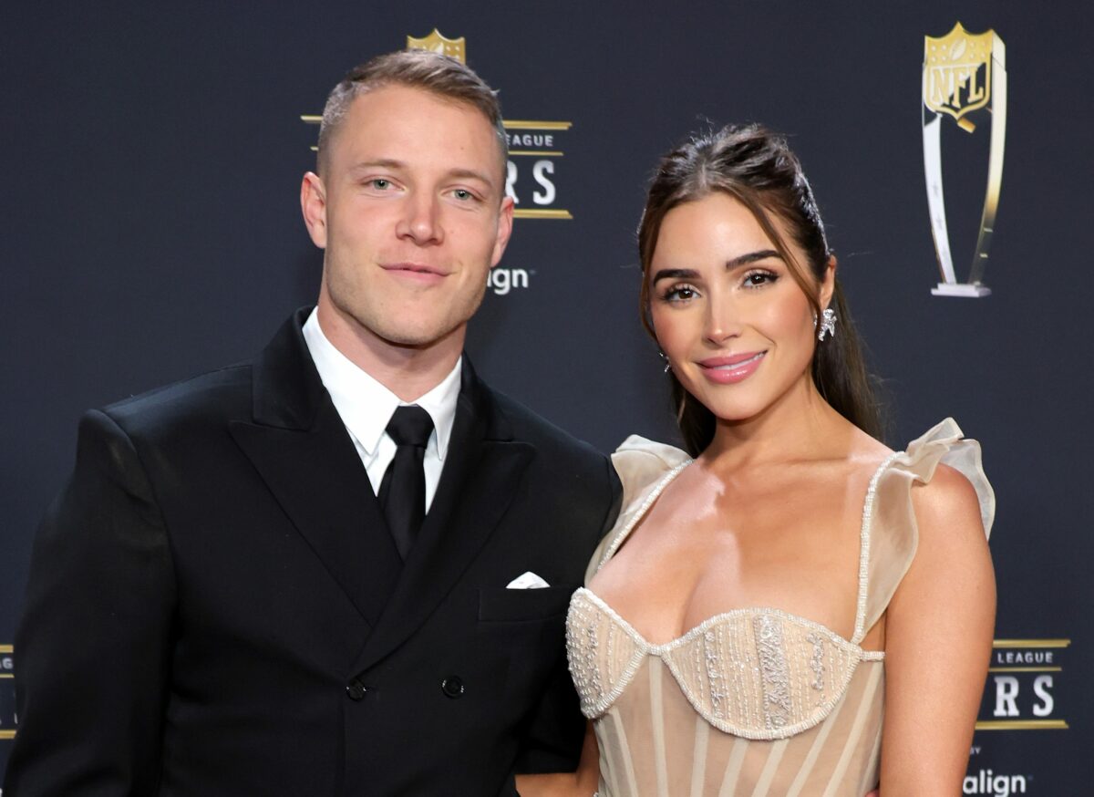 Adorable Christian McCaffrey and Olivia Culpo photos of the couple over the years