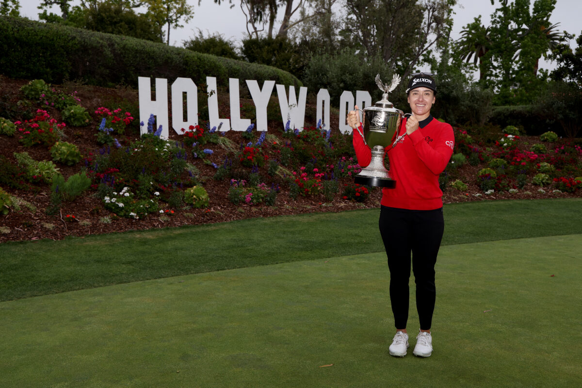 ‘It’s been a long few years’: Australia’s Hannah Green survives three-way playoff to win third LPGA title at JM Eagle LA Championship