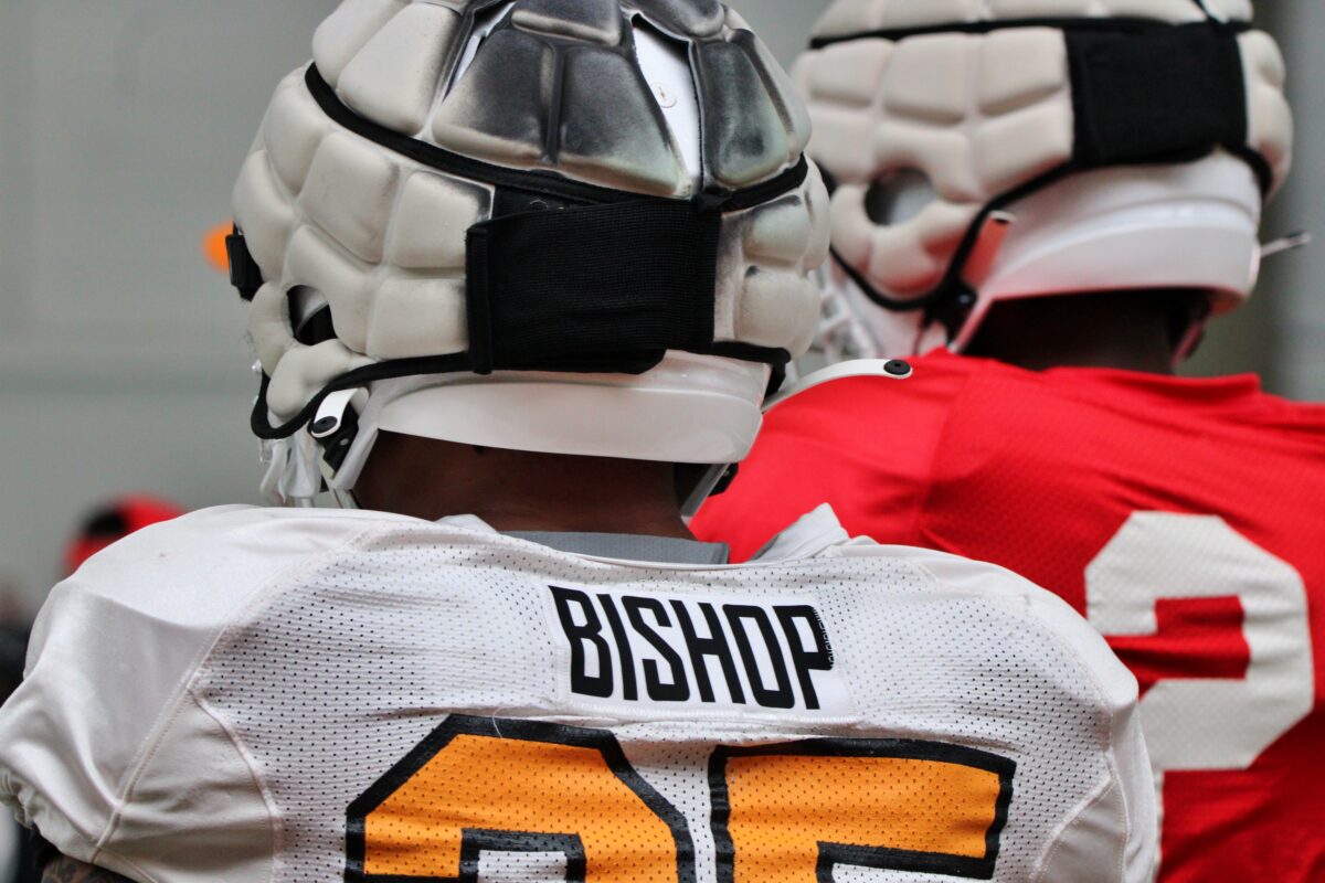 DeSean Bishop handling transition to college extremely well