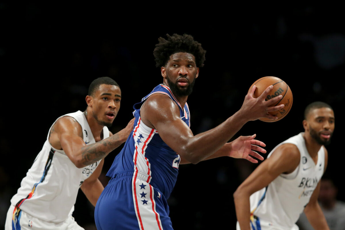 Game 1 of Round 1 for Sixers vs. Nets set for April 15 at 1 p.m. ET