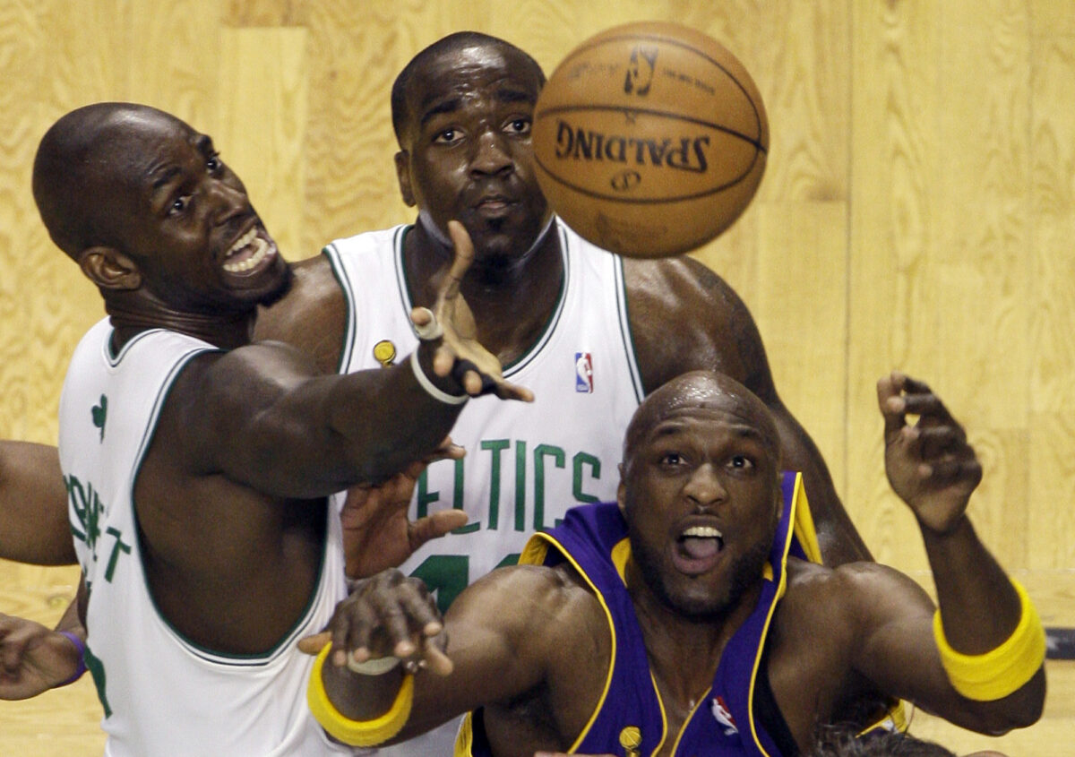 On this day: Lakers-Celtics rivalry born; Hondo’s last home game; Tatum for 53