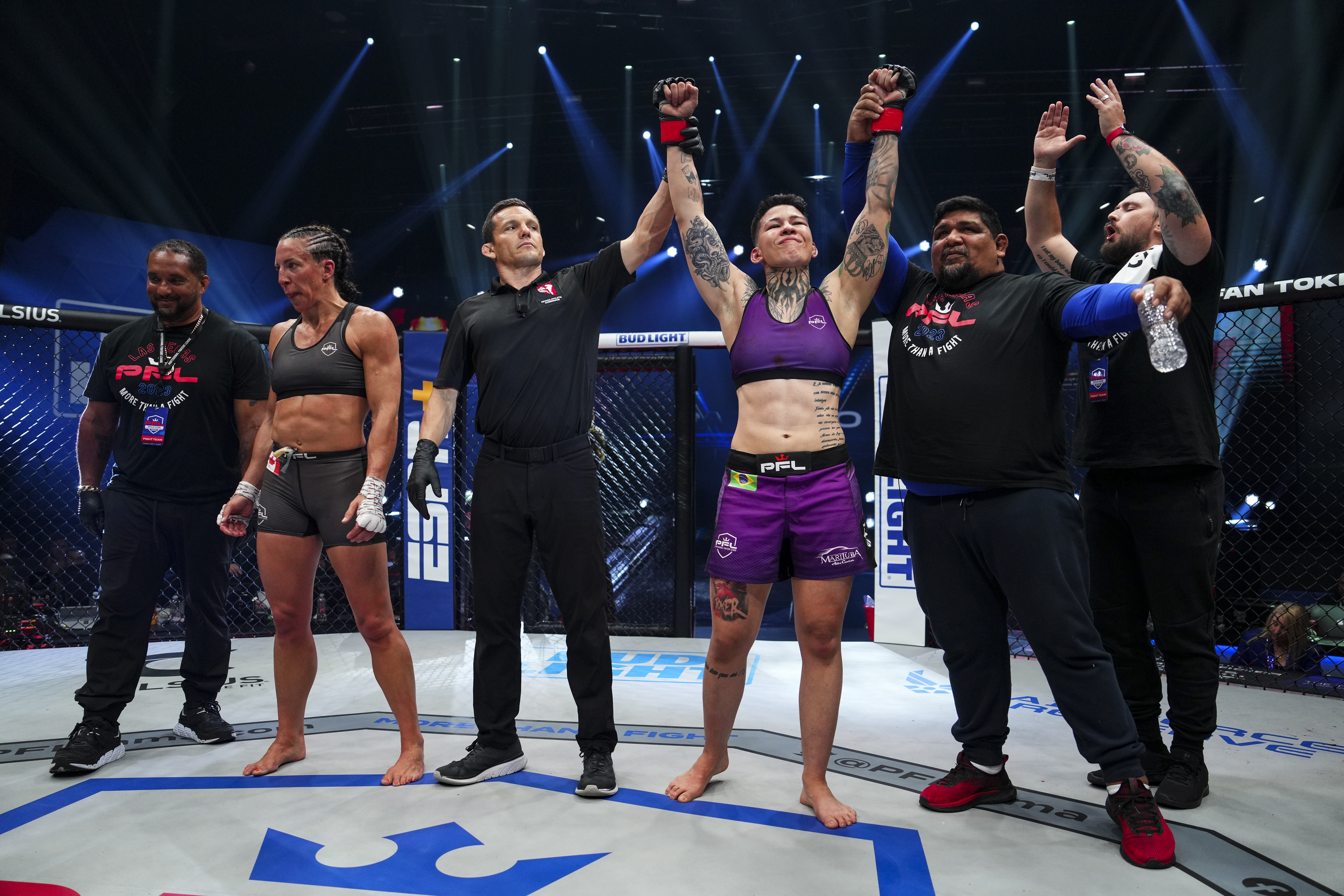 2023 PFL 2 results: Larissa Pacheco successful against Julia Budd in return to featherweight