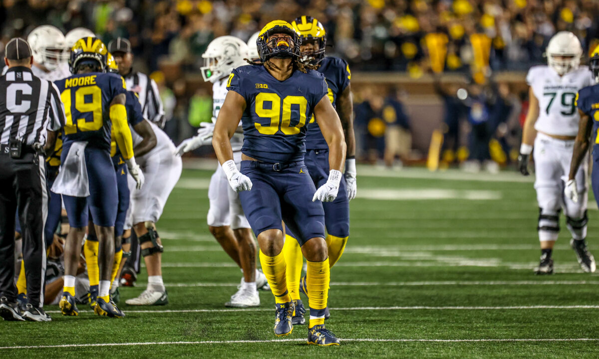 Michigan football EDGE Mike Morris selected in 2023 NFL draft