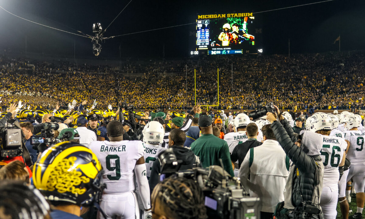 More trouble for MSU player involved in Michigan Stadium tunnel incident