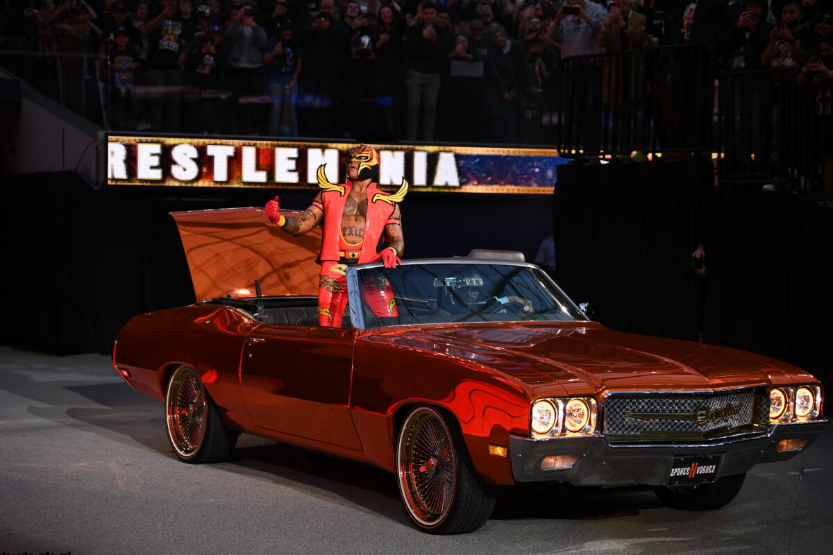 Rey Mysterio def. Dominik Mysterio at WrestleMania 39: Best photos