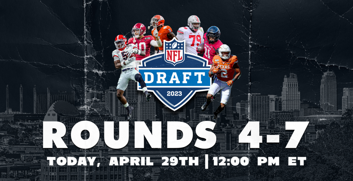 2023 NFL draft: See the full order of picks for Rounds 4-7