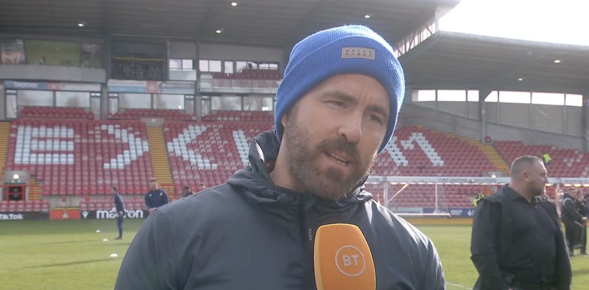 Ryan Reynolds had the classiest response to Wrexham’s thrilling win against Notts County