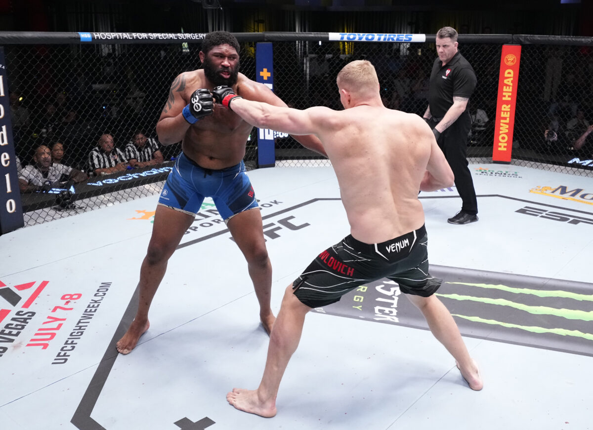 UFC Fight Night 222 bonuses: Sergei Pavlovich’s destruction of Curtis Blaydes earns $50,000