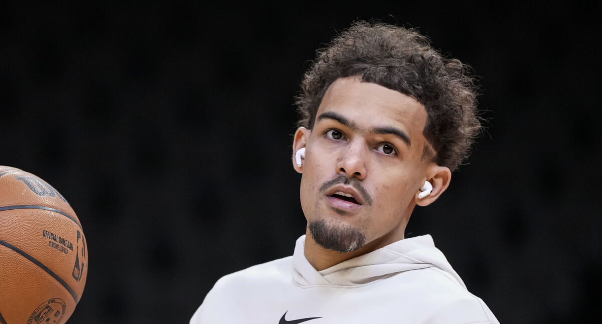 John Collins tried to convince everyone that Trae Young is a better playmaker than Steph Curry and rightfully got roasted for it