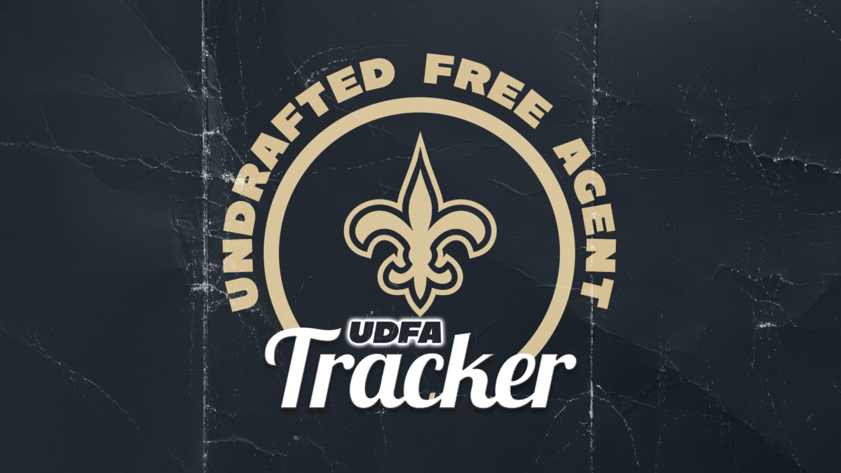 Saints 2023 undrafted free agents tracker: Instant analysis on each pickup
