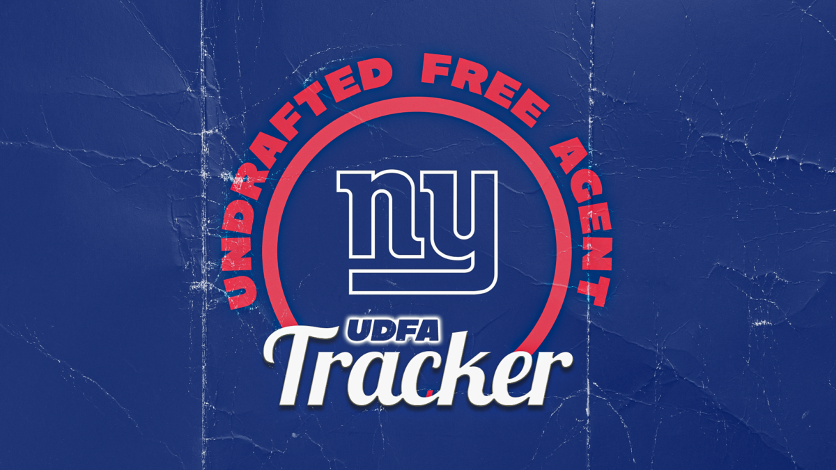 2023 NFL draft: Giants undrafted rookie free agent tracker