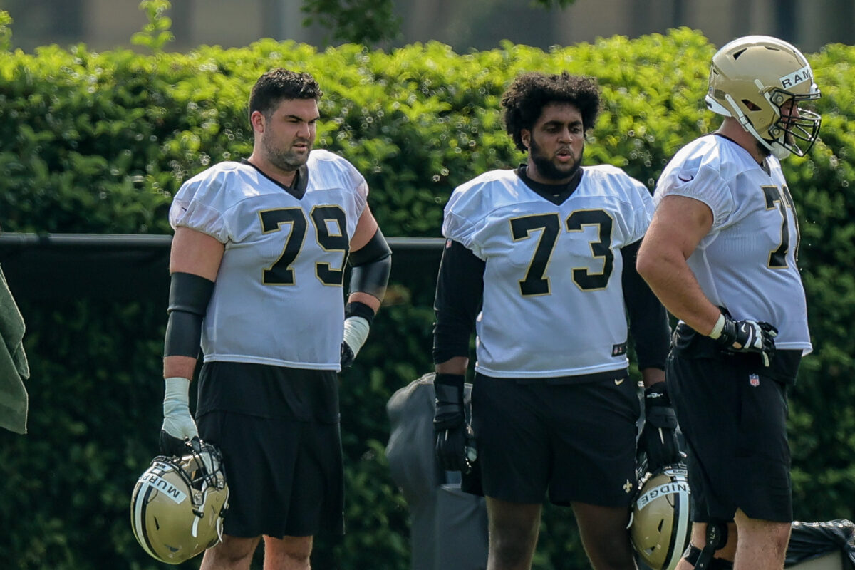 Falcons signing former Saints OL Ethan Greenidge