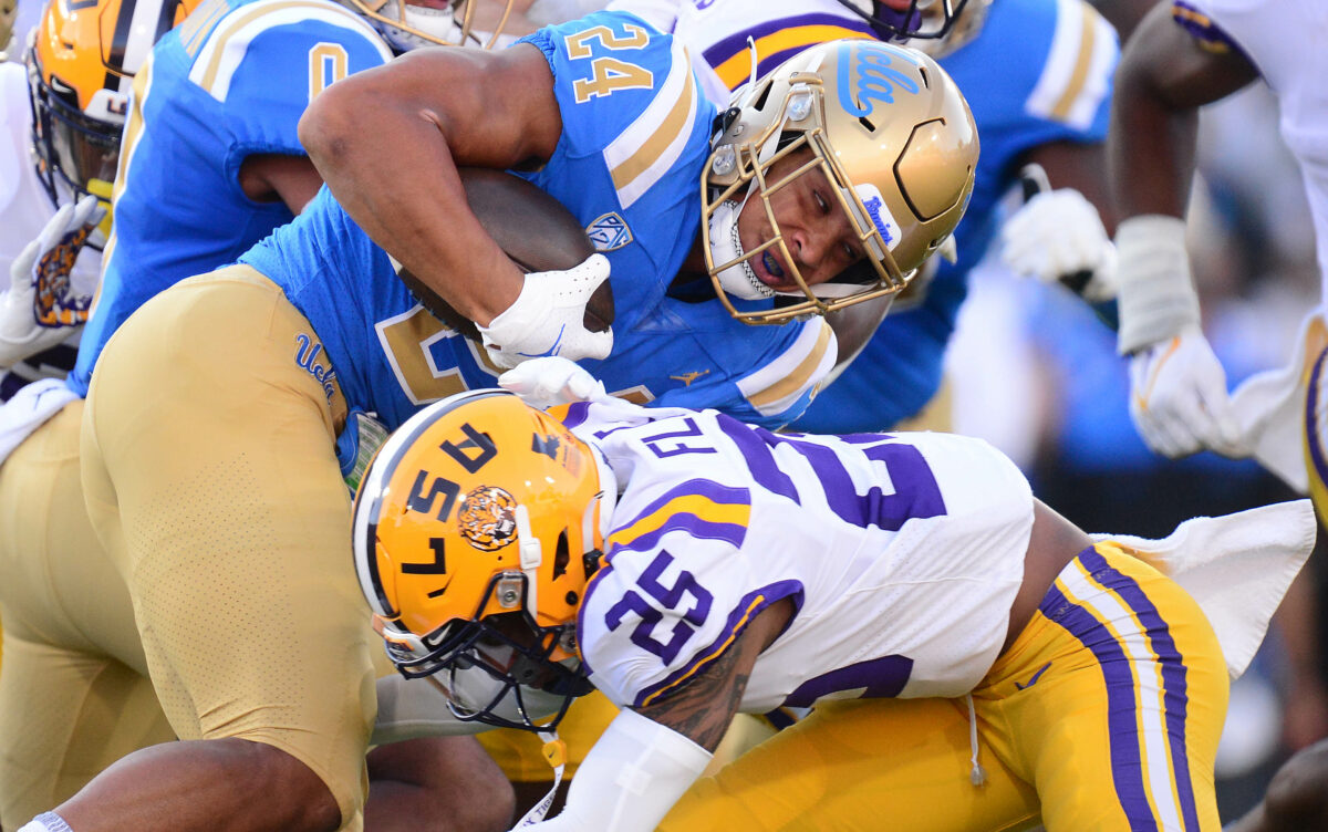 UCLA star running back prospect Zach Charbonnet joins Saints for private workout