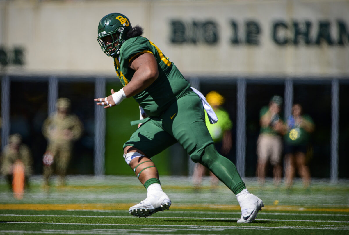 Lions met with Baylor NT Siaki Ika on a pre-draft visit