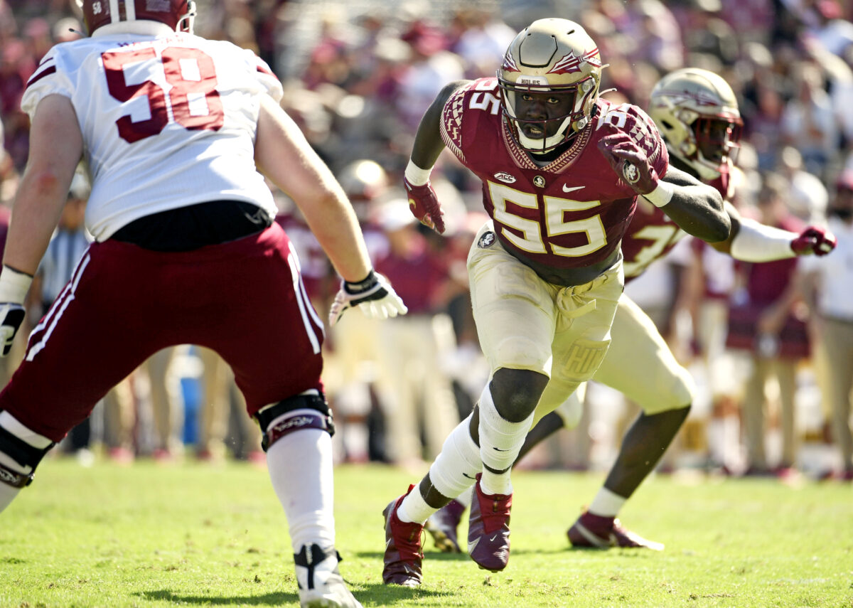 Colorado receives commitment from Florida State transfer DE Derrick McLendon